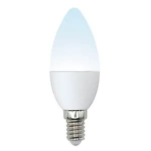 Лампа светодиодная (UL-00002374) E14 6W 4000K свеча матовая