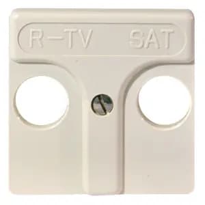 Розетка TV/R/SAT одиночная Simon (слоновая кость)
