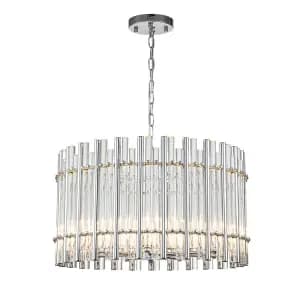 Подвесная люстра Indigo Violino 12025/7P Chrome