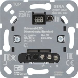 Вставка универсального LED светорегулятора Standard S3001