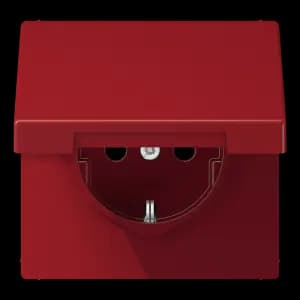 SCHUKO розетка с защитой от детей и крышкой