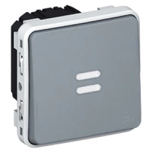 Выключатель с задержкой отключения от 1 до 15 мин IP55 Plexo (серый)