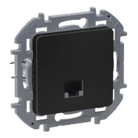 Розетки компьютерные (RJ-45) одинарные Legrand Inspiria (Антрацит)