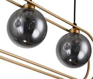 Подвесная люстра Indigo Spazio 11017/3P Gold