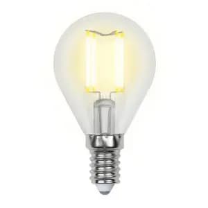 Лампа светодиодная филаментная (UL-00003250) E14 7,5W 3000K прозрачная