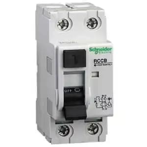 Устройство защитного отключения селективное (УЗО/ВДТ) Schneider Multi9 ID - 1P+N - 63A - AC-S - 300mA