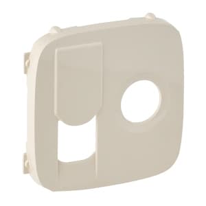 Valena ALLURE.Лицевая панель розетки TV-RJ45.Слоновая кость
