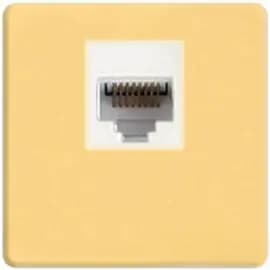Розетки компьютерные (RJ-45) одинарные FEDE (Золото)