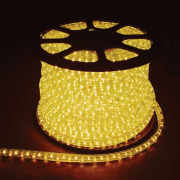 Дюралайт (световая нить) со светодиодами, 3W, 50м, 230V, 72 LED/м, 11х17мм, LED-F3W (желтый)