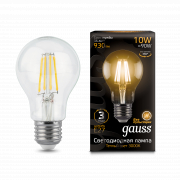 Gauss LED Filament A60 E27 10W 2700 1/10/40