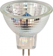 Лампа галогенная, 35W 12V MR16/G5.3 супер белая, HB4