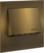 Светильник Zamel NAVI, 230V с встроенным радиоприемником (Состаренное золото/Теплый белый)