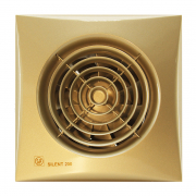 S&P Silent Вентилятор 180 куб.м/ч, 16 Вт, 120 мм, малошумный (золотой)