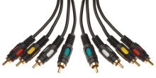  4RCA Plug - 4RCA Plug 1.5 (GOLD) REXANT
