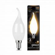  Gauss LED Filament Candle Tailed OPAL E14 5W 2700 1/10/50