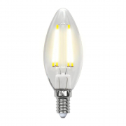 Лампа светодиодная филаментная (UL-00003247) E14 7,5W 4000K прозрачная