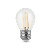 Лампа Gauss LED Filament Globe E27 7W 2700K step dimmable 1/10/50