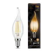  Gauss LED Filament Candle tailed E14 9W 2700K 1/10/50