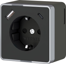   Werkel      USB-A+C (׸/)