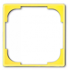 Рамка декоративная ABB Basic55 жёлтый