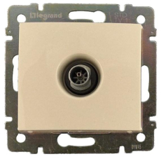 Legrand DIY Valena Крем Розетка TV единственная 1,5 дБ Legrand DIY Valena Крем Розетка TV единственная 1,5 дБ