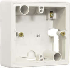 Коробка Legrand Valena для накладного монтажа 1 пост (белая) Коробка Legrand Valena для накладного монтажа 1 пост (белая)