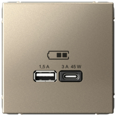 ARTGALLERY USB  A + -C 45 .. QC, PD, , 