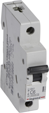   Legrand RX3 - 1P - 6A - C - 4.5kA - 1M | : 419661