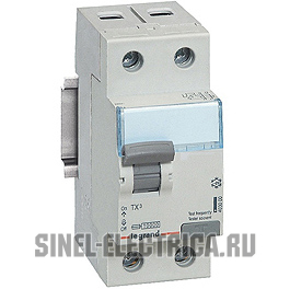 УЗО TX3 2 полюса 30mA 25А (AC) УЗО TX3 2 полюса 30mA 25А (AC)