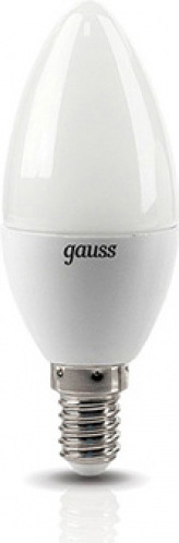 Лампа Gauss LED свеча металл 4W E14 4100K Лампа Gauss LED свеча металл 4W E14 4100K