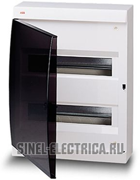 UNIBOX бокс настенный 24М прозр.дверь белый (с клеммами) UNIBOX бокс настенный 24М прозр.дверь белый (с клеммами)