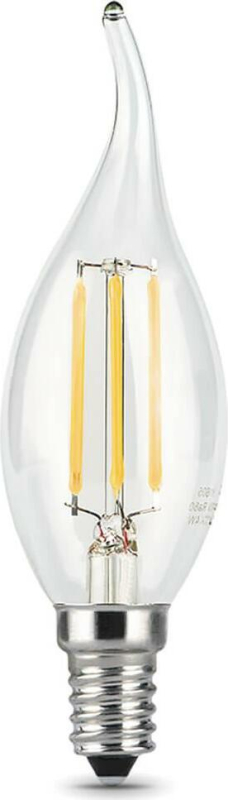  Gauss LED Filament Candle tailed dimmable E14 5W 2700K 1/10/50