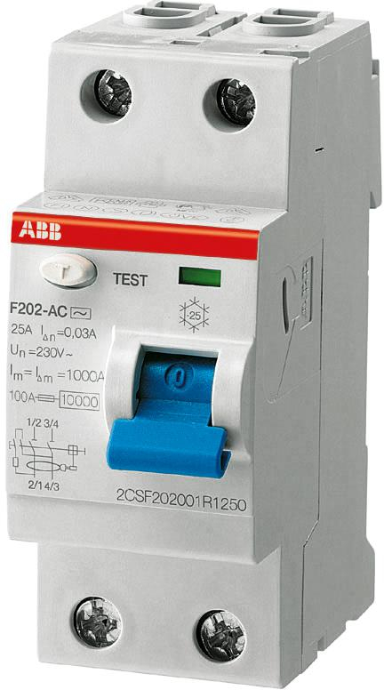     ABB 2  F202 AC-40/0,03