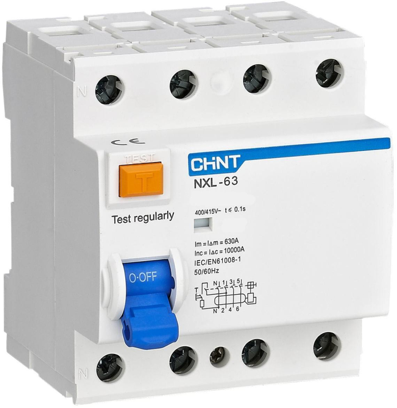  NXL-63 10kA 3P+N 16A 300mA AC (R)