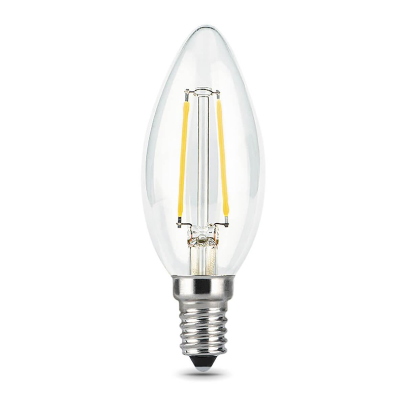  Gauss LED Filament Candle E14 7W 4100 step dimmable 1/10/50