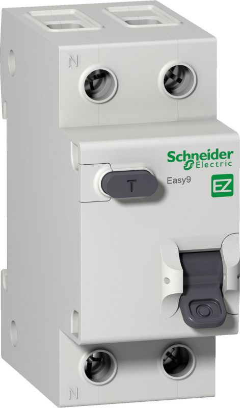   () Schneider Easy9 - 1P+N 20A (AC) 30 mA  C 4.5 kA 2M