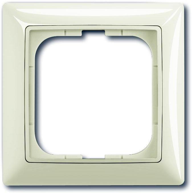 Рамка 1-постовая ABB Basic55 chalet-белый Рамка 1-постовая ABB Basic55 chalet-белый