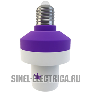 Патрон Dimm Bulb для ламп E27 с удаленным управлением и функцией затемнения (белый) Патрон Dimm Bulb для ламп E27 с удаленным управлением и функцией затемнения (белый)