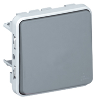 Выключатель-переключатель IP55 Plexo (серый) Выключатель-переключатель IP55 Plexo (серый)